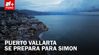 Puerto Vallarta Registró Efectos Leves por el Huracán Simon