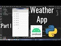Building a Weather App in Python with Kivy KivyMD Part 1 Frontend Base Template Novfensec Inc