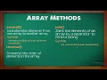 Session 6 Arrays