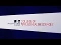Snapshot of research in the UIC College of Applied Health Sciences