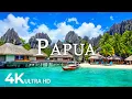 Download Lagu FLYING OVER PAPUA ISLAND (4K UHD) – Soothing Music Along With Beautiful Nature Video - 4K Video UHD