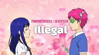 PinkPantheress - Illegal + SEVENTEEN (Lyrics Terjemahan Indonesia)