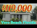 119 000 House FOR SALE in Vero Beach Florida