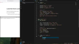 Flask secret - key Explained How Sessions Work in Flask with Simple Example