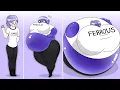 She Turned into a Giant Ball Blueberry Inflation Comic Dub 3