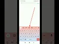 Keyboard Settings Double Space Full Stop