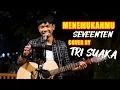 Lagu MENEMUKANMU -  SEVENTEEN (LIRIK0 COVER BY TRI SUAKA -  PENDOPO LAWAS