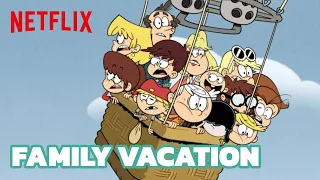 the louds take a family vacation the loud house movie netflix family