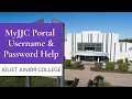 MyJJC Portal Username Password Help