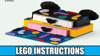 LEGO Instructions | Dots | 41964 | Mickey Mouse &amp; Minnie Mouse Back-to-School Project Box