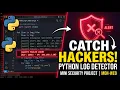 Detect Suspicious Activity with Python Cybersecurity Mini-Project Lecture 09
