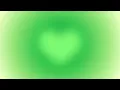 Green aesthetic aura heart effect wallpaper silent lucky girl background for studying gaming