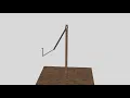 Triple Pendulum Blender Animation Rigid Body - Hinge Joints