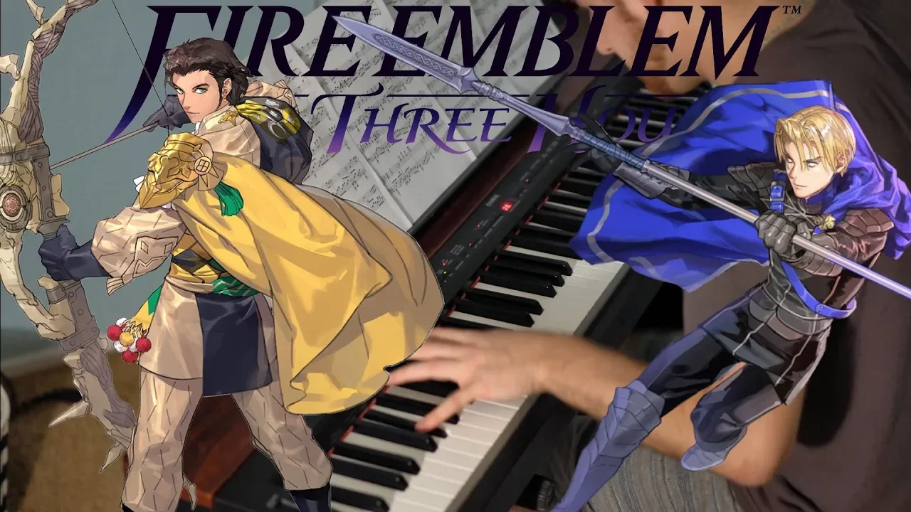 Fire Emblem: Three Houses - Fodlan Winds for Piano Solo + Midi