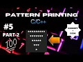 Pattern Printing In C Language Part-2 CodeWithPriyanshu