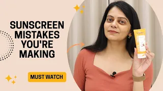 5 Sunscreen Mistakes You're Probably Making