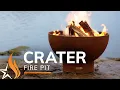 The Crater Fire Pit by Fire Pit Art