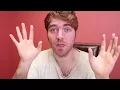Shane Dawson being shook about selling his used underwear for a minute straight