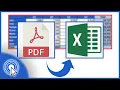 How to Convert PDF to an Excel File Quick and Easy
