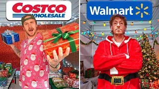 Costco VS Walmart Christmas Parties!