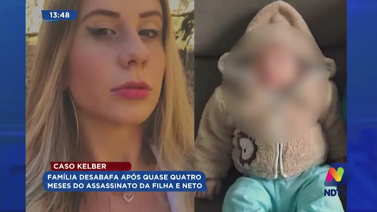 Caso Kelber: família desabafa após quatro meses do assassinato da filha e neto