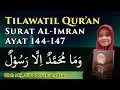 Download Lagu Tilawah SURAT AL-IMRAN Ayat 144-147  Hj. Siti Badiatul Firdaus || Disertai Teks Arab dan Terjemah