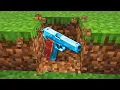 Minecraft, But Drops Are Guns...