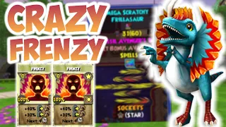 MAKING A CRAZY MAY CAST FRENZY PET IN WIZARD101