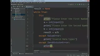 Exceptional Handling In Python Part 2