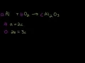 01 - Introduction to the Algebraic Method for Balancing Chemical Equations