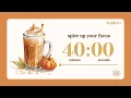Download Lagu 40/10 pomodoro | 3-hour spiced pumpkin latte | autumn jazz