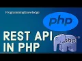 How To Create Simple and Sample API Using Php and Mysql Sample API In Php Mysql Simple API
