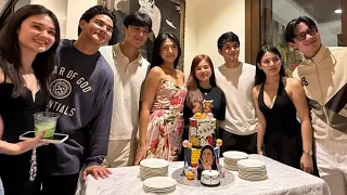 PBB Collab Housemates Naki-PARTY sa Birt ay ni River Joseph GF Gela Alonte