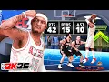 PRIME CARMELO ANTHONY BUILD is UNSTOPPABLE in RANDOM REC on NBA 2K25