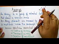 Arrays Declare Create Initialisation 1-D 2-D DS Data Structures Lec-06 Bhanu Priya