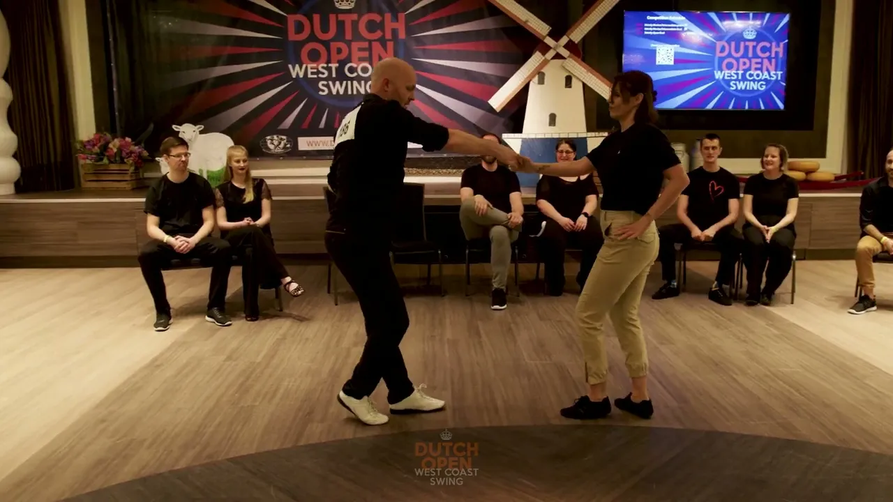 Lee Bartholomew & Melanie Combs - 4th place Strictly Open Finals - Dutch Open 2024