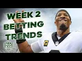 NFL Week 2 Betting Trends and Picks Live chat