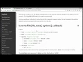 Nodejs p4 create file json from post data without express