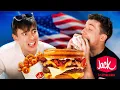 Two Brits try Jack In The Box for the first time