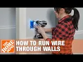 How to Electrical Wire Through Walls Ceilings The Home Depot