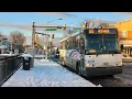 Front POV NJT Route 165 Westwood via Boulevard East onboard a 2021 MCI D4500CT