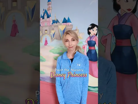 Disney Princess nursery painting 👑💕🎨 I worked on it 3 days!