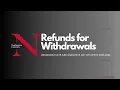 Refunds for Wit rawals Undergraduate and Graduate Day Students