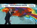 Weather Impact Alert Wildfire smoke may produce poor air quality across Northeast Ohio on Thursday
