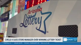 Lawsuit Circle K employee buys lottery ticket worth millions the day after the drawing