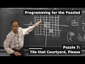 Puzzle 7 Tile that Courtyard Please