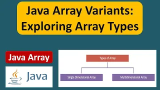 Java Array Variants Exploring Array Types Java Tutorial