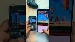 POV Playing Java Games On Old Nokia Modern Smartphone 
