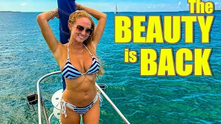 Our Last Bahamas Beach Day Was WILD! Jennifer is BACK!