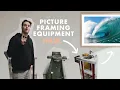 BUYING PICTURE FRAMING EQUIPMENT a monumental day for my store